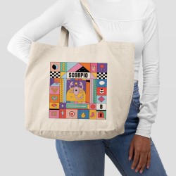 Πολύχρωμα Ζώδια - Σκορπιός (Τσάντα  Αγοράς) Πολύχρωμα Ζώδια - Σκορπιός (Τσάντα  Αγοράς)